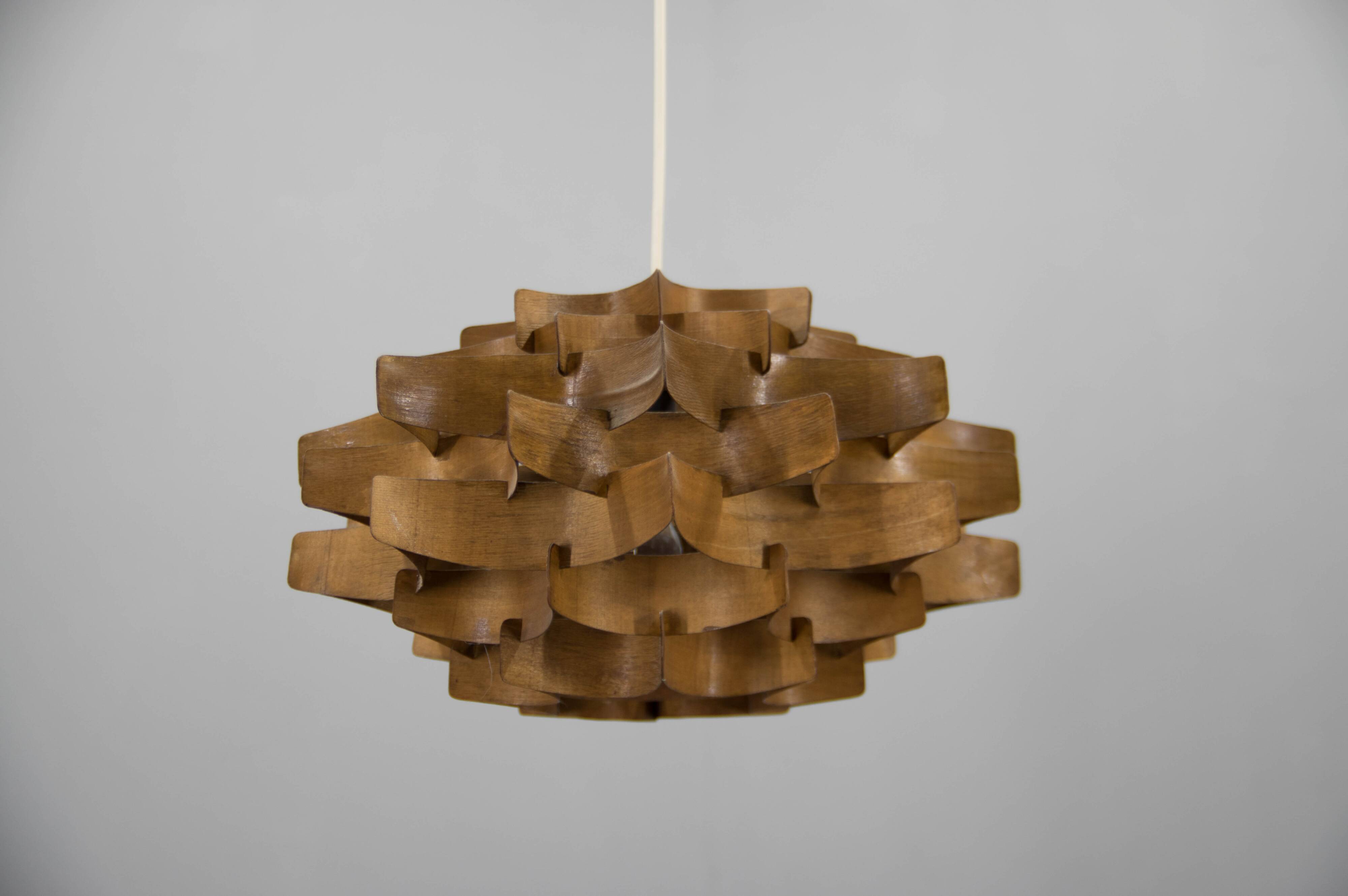 Design Veneer Pendant, 1960s