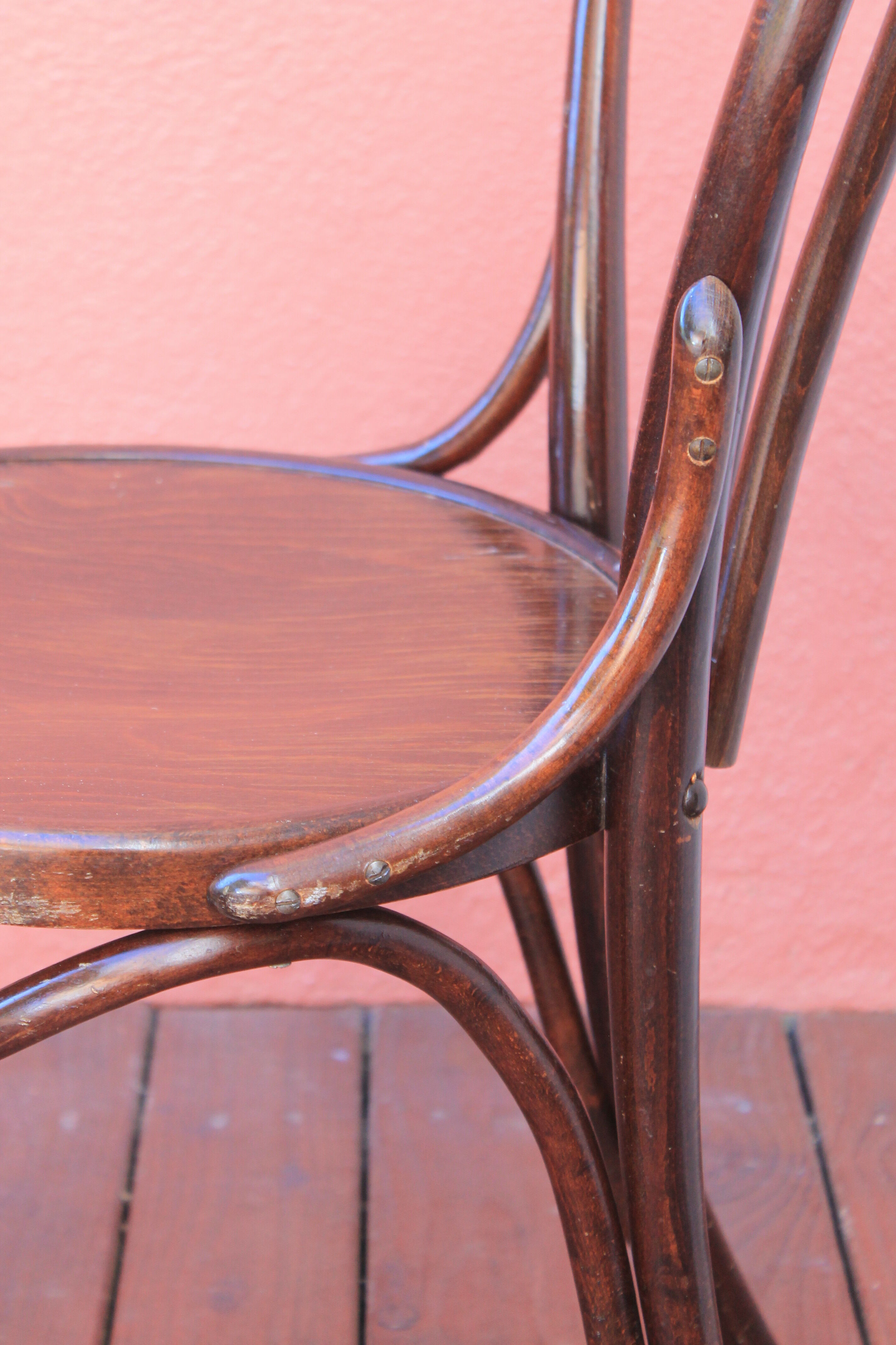 Set of 6 bistro chairs