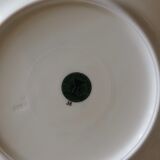 8 dessert plates of the service of the hotel "Grand Hotel Nationale" Lucerne Switzerland Buchecker & C