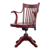 Chaise de bureau Capua d'Adolf Loos – N° 669 – Hêtre, teinte acajou – 1923