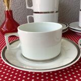 Cups Berry Lourioux porcelain from Limoges