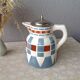 Pichet Longwy art déco français théière Longwy art déco