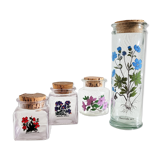 Batch of herbalism jars