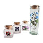 Batch of herbalism jars
