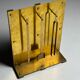 Brass fireplace set 1960s