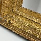 Golden wooden frame
