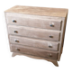 Oak chest of drawers