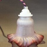 Pink glass tulip Vertigo cable