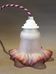 Pink glass tulip Vertigo cable