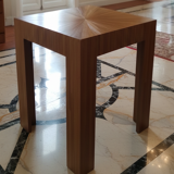 Wood marquetry table Benoît Cazes 2023 - Art Deco reissue JM Frank