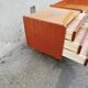 Vintage chest of drawers 3 drawers 1 flap