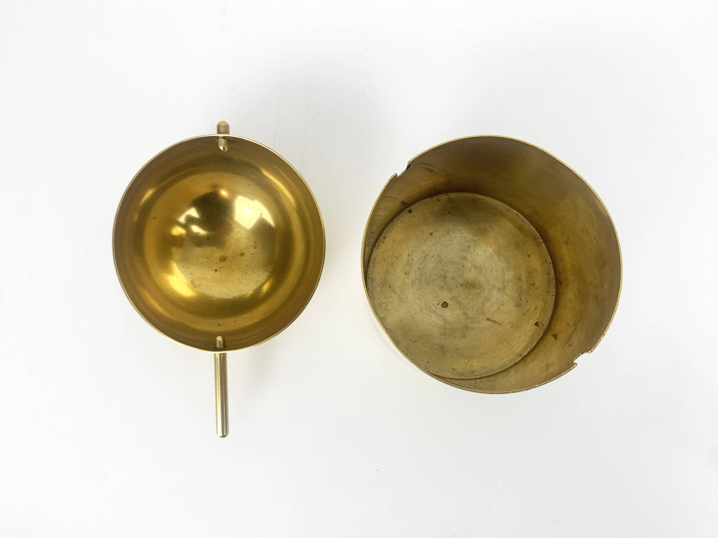 Ashtray Arne Jacobsen Ashtray Stelton SAS Hotel brass brass Mid century