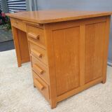Desk 5 drawers 1 tablet vintage 1950
