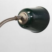 Vintage Industral Metal Desk Lamp, France, 1920s