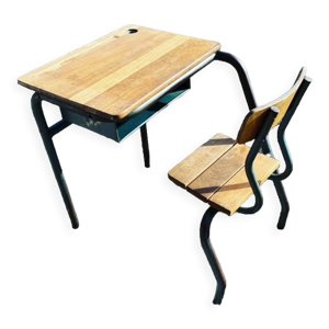 Bureau d'écolier 1950-60