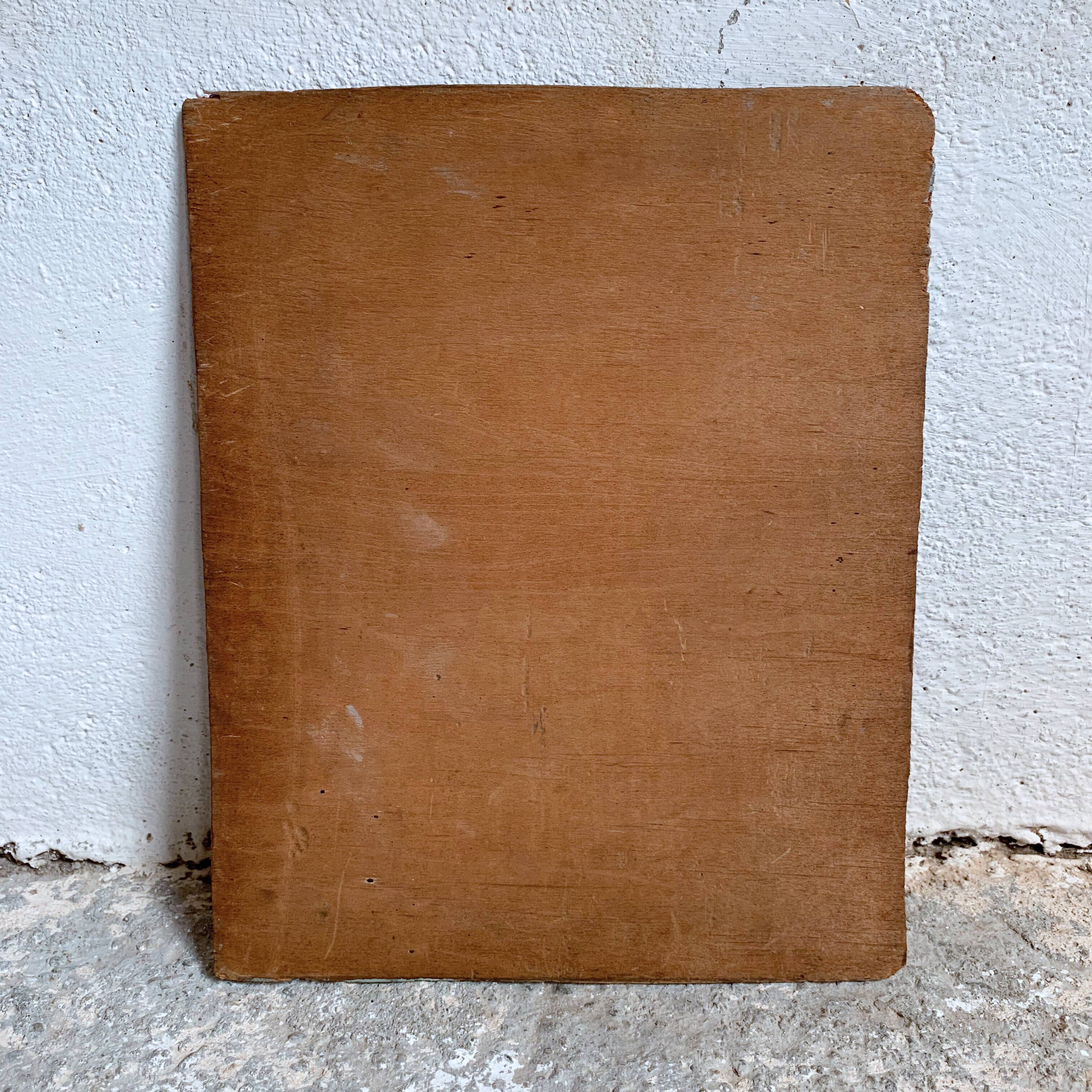 Marine oil board on sailboat stage panel