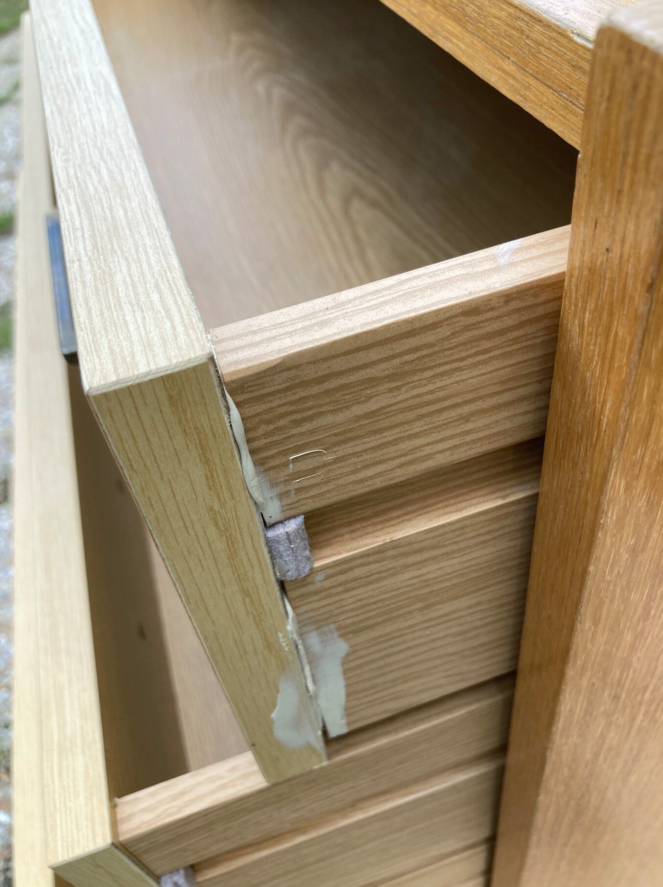Vintage chest of drawers