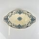 Plate model "Estrées", by U&C Sarreguemines, blue, 1900