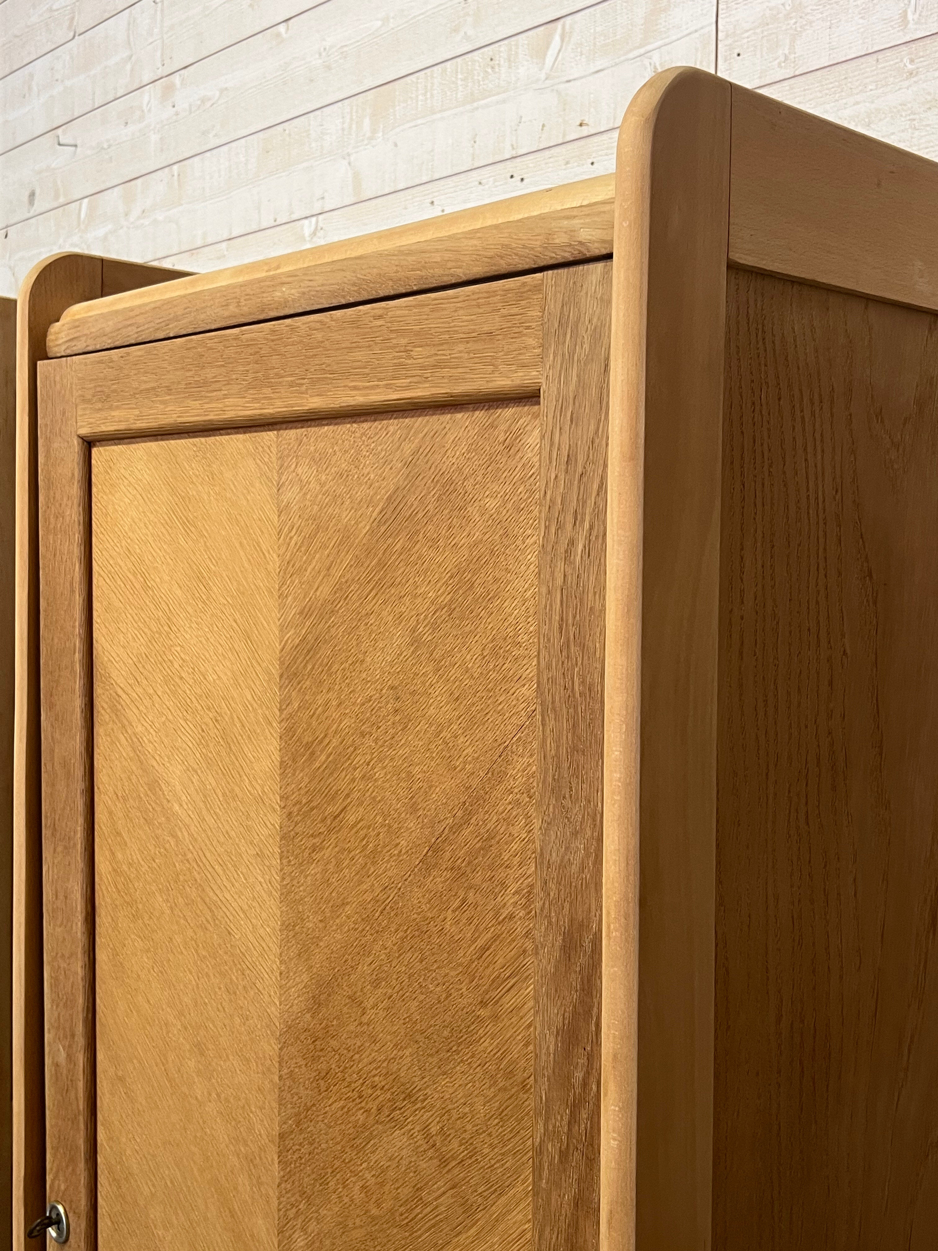 Vintage oak wardrobe