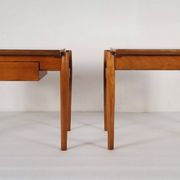 Wooden side table, Van Den Berghe-Pauvers, Belgium