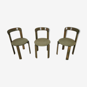 3 chaises Bruno Rey , années 80/90