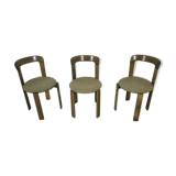 3 Chairs Bruno Rey , 80s/90s