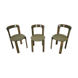 3 chaises Bruno Rey , années 80/90