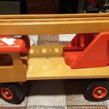 Solid wood ladder truck