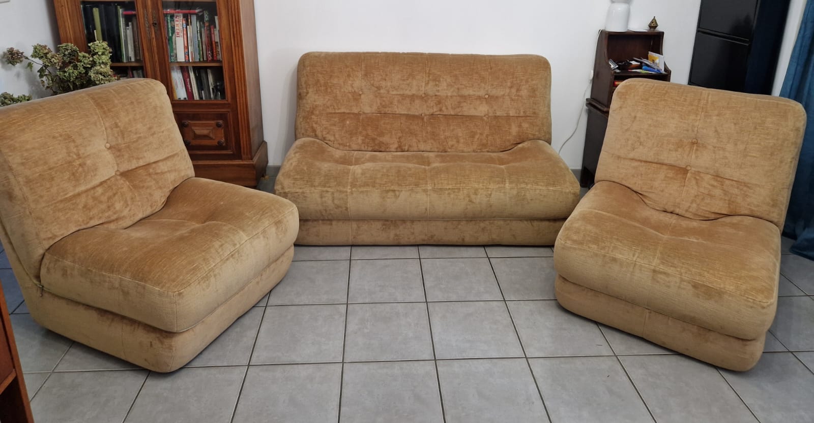 Sofa and convertible heaters 1970