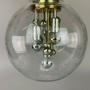 Plafonnier à boule doria en verre espace age design