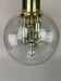 60s 70s lamp light ceiling lamp ball lamp Doria glass space age design