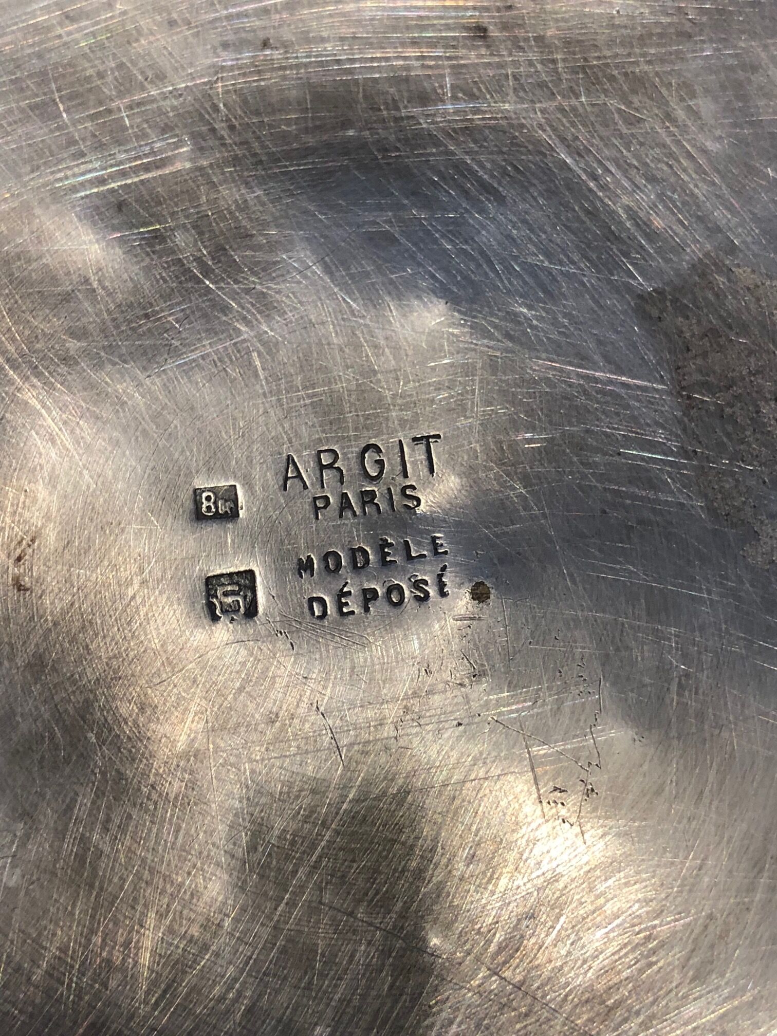 Champagne bucket silver Paris