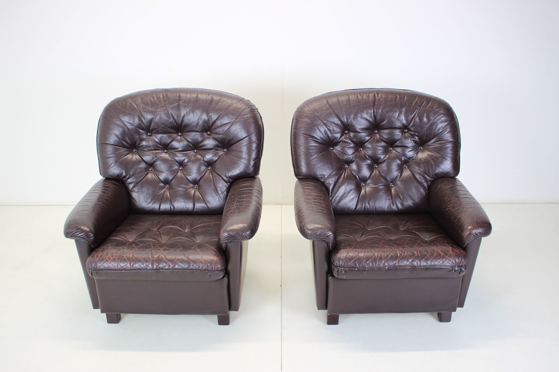 Ensemble de deux fauteuils Finland années 1980