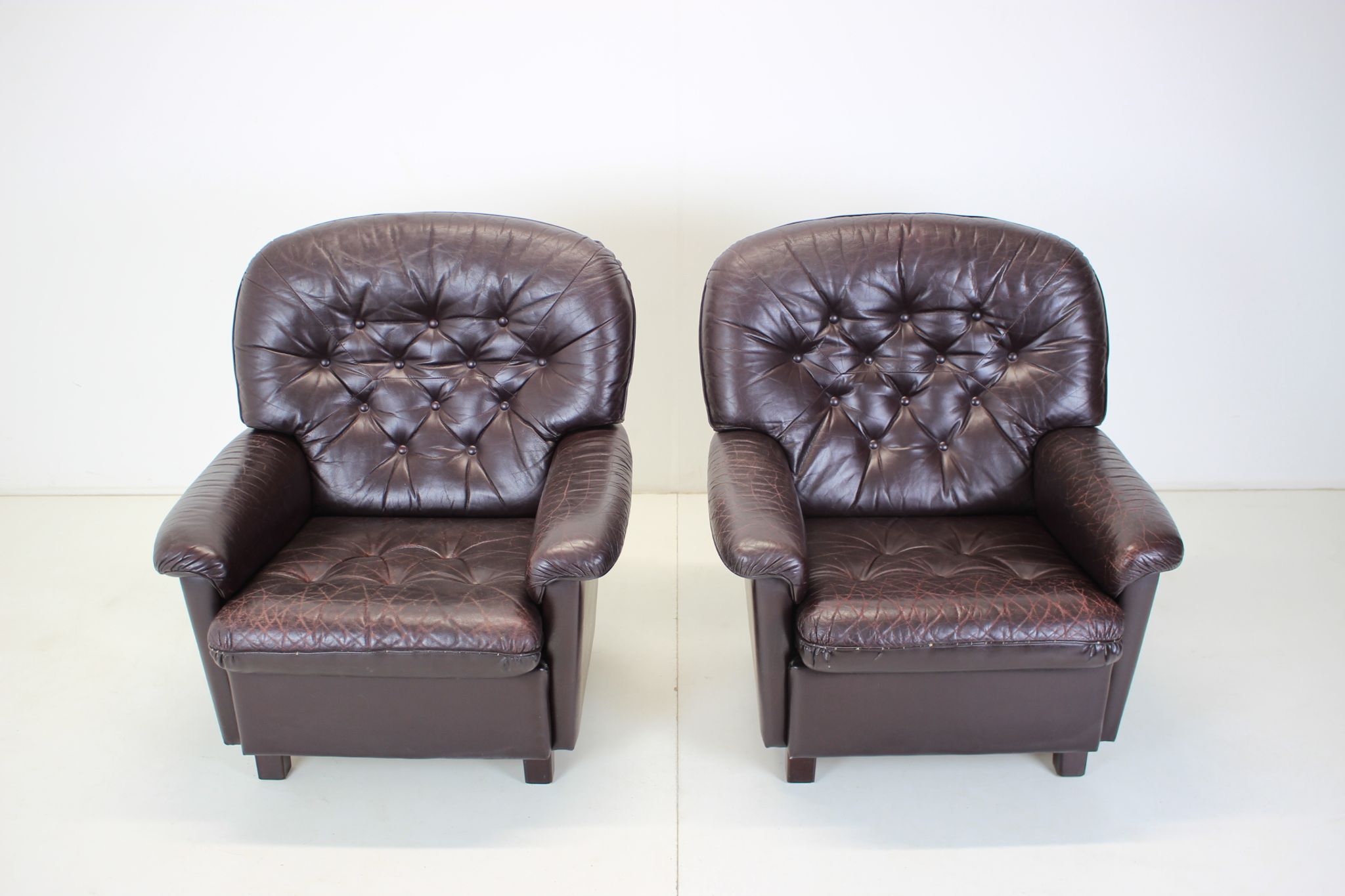 Ensemble de deux fauteuils Finland années 1980