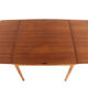 Compact Poul Hundevad for Hundevad & Co extendable dining table in teak