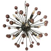 Lustre ametista « star » murano verre spoutnik