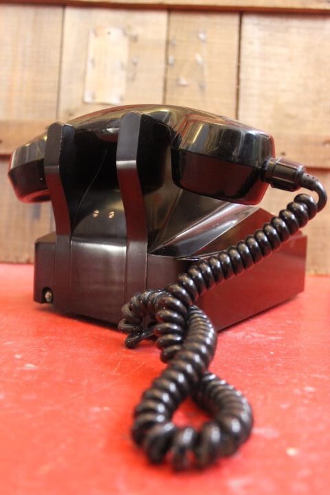 Phone old telephone switchboard in bakelite