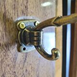 Wall coat hanger with mirror, 50s
