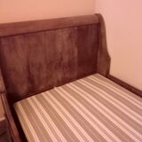 Rustic boat bed XIXth