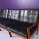 3 seater sofa by Niels Eilersen Skodburg for Illum Wikkelso Denmark 1960's.