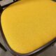 Thonet 215 en bois courbé jaune, récemment retapissé