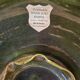 Green glazed terracotta poly-lobed bowl — Meyssac Art Pottery