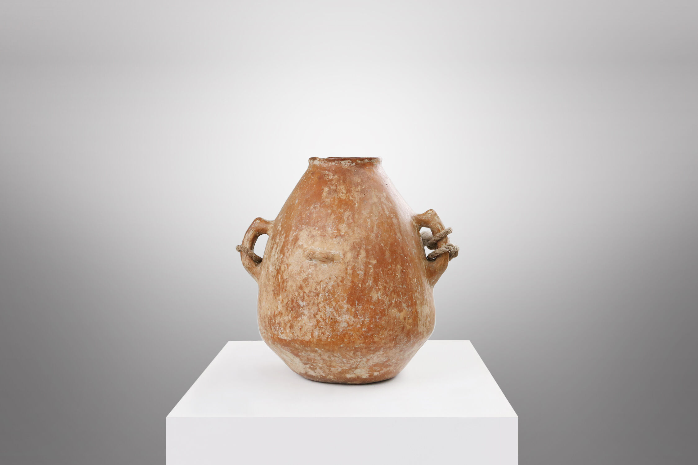19th century terracotta vase