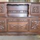 Imposing Basque furniture with regional crosses and original central door - 20th century