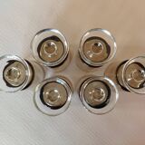 6 Luminarc Sweden liqueur glasses / Smoked Cavalier