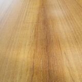 70's chrome teak table