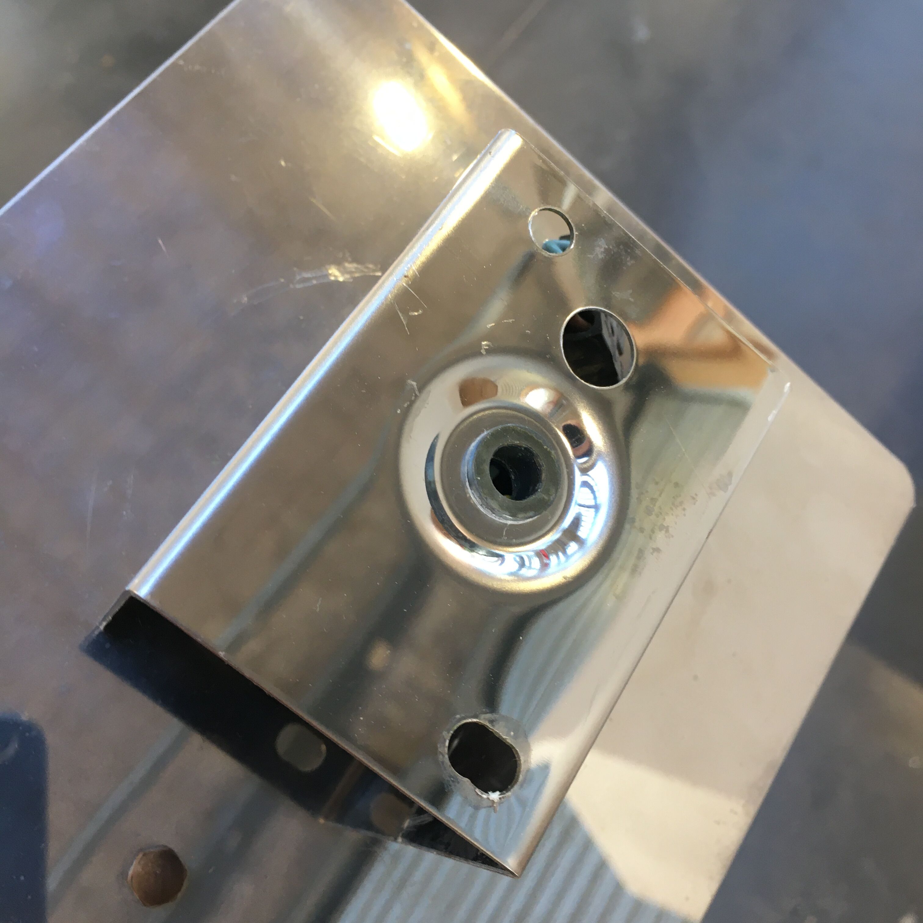 Wall lamp in smoked plexi 70s