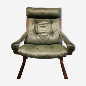 Armchair by Ingmar Relling and produced by Westnofa Norway 60/70