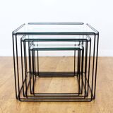 Nesting tables by Max Sauze, Isocèle edition