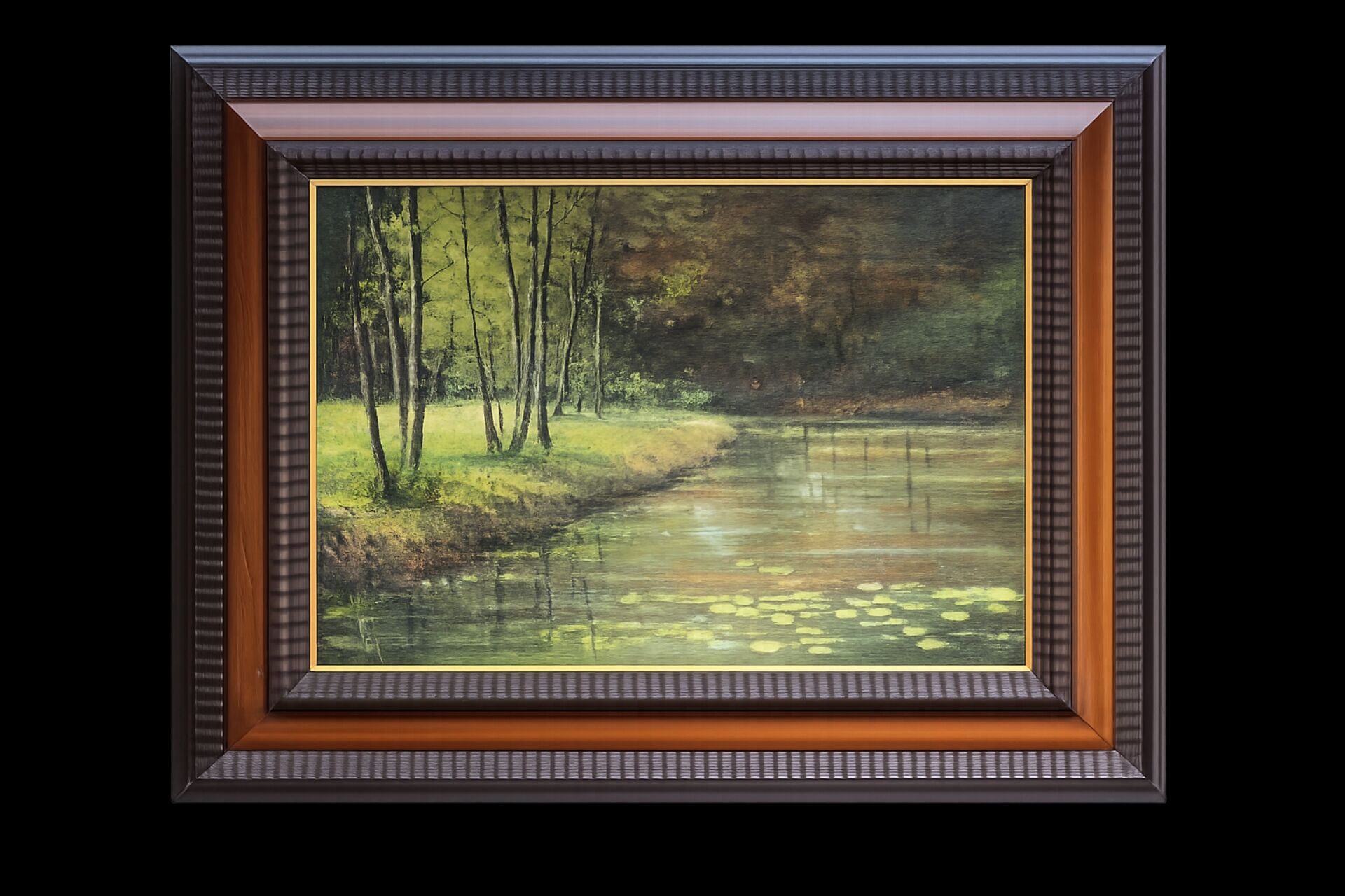 Paire de peintures Carlo Vason